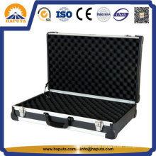 Black Aluminum Rifle Carry Pistol Gun Case (HG-1602)